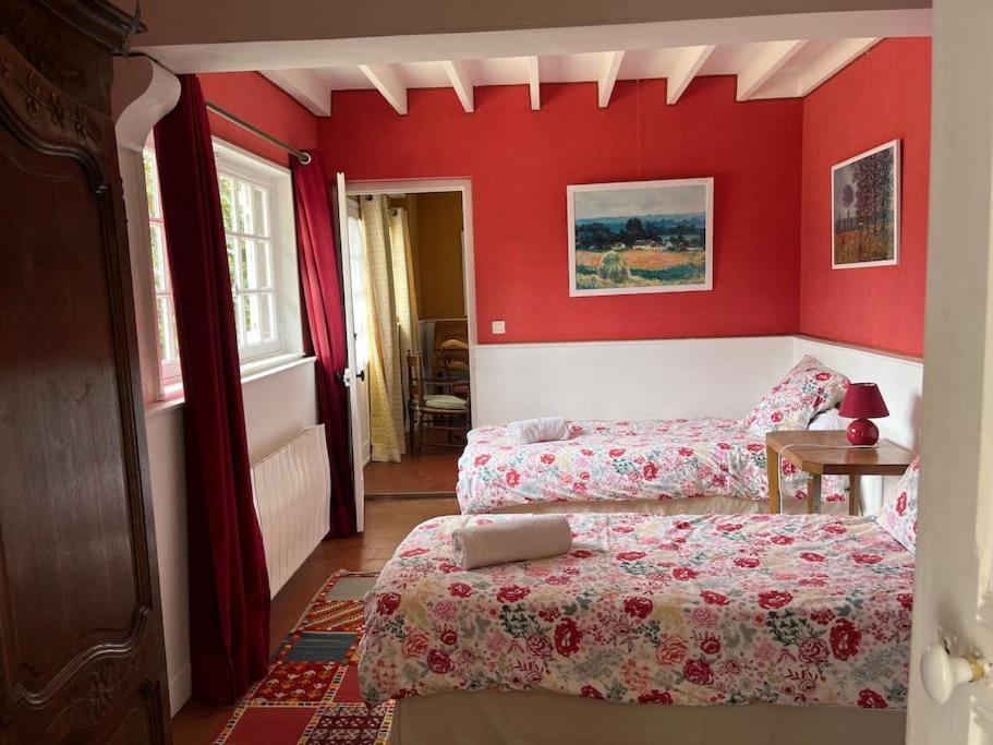 Le Colombage, Jolie Longere Pres De Giverny Eure Hardencourt-Cocherel Dış mekan fotoğraf