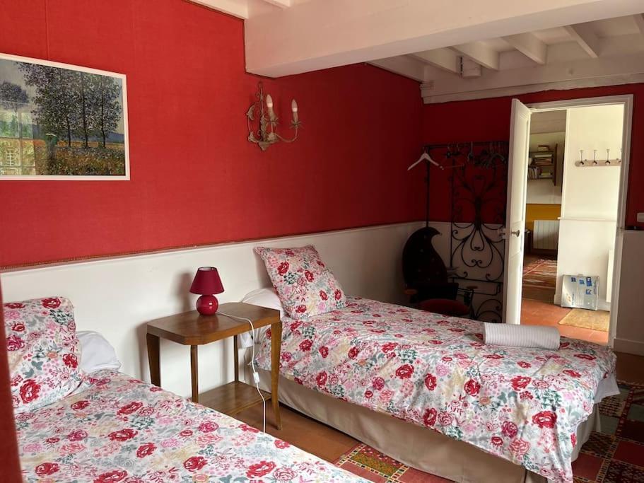 Le Colombage, Jolie Longere Pres De Giverny Eure Hardencourt-Cocherel Dış mekan fotoğraf