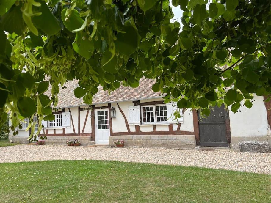 Le Colombage, Jolie Longere Pres De Giverny Eure Hardencourt-Cocherel Dış mekan fotoğraf